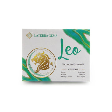 Shop Laterra Gems Zodiac Crystal Set-Leo